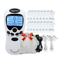 Portable Slim Equipment 8 Modes EMS Electric Muscle Therapy Stimulator Daul Output Channel Tens Unit Machine Physiotherapy Pulse Body Massager Health 221124