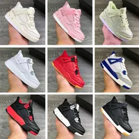 Infant Sail SP 4S IV Childrens Basketball Shoes Bred Royal Blue Toddler Pink JD4 Trainers Pure Money White Boys LS Virgils Ablohin2755