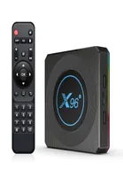 X96 X4 Smart TV Box Android 11 Amlogic S905x4 4GB RAM 32GB 64GB دعم AV1 8K WIFI BT41 Media Player Set Top Box2873095