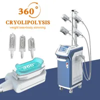 تقنية التبريد آلة التنقيب cryoliplysis cryotherapy machine machine 360 ​​درجة تجميد الدهون معدات نحت نحت لصالون التجميل
