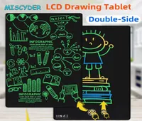 10 5 11 5Inch LCD Writing Tablet Double Sided Ultra Thin Full Screen Magnetic Doodle Drawing Graffiti Board Gift For Kids Adults 2