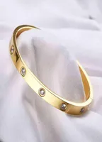 Designer Carti Bracelets Kajia Bracelet five generation love series titanium steel men039s and women039s rose gold fashion s1645324