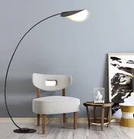 Nowoczesne wędkarstwo Parabola Floor Lamp Furniture Wystawa Bar Villa El Home Sali oświetlenie stojące światło FA013