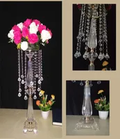 Vases Acrylic Crystal Flower Stand Table Centerpiece Wedding Decoration 70cm Tall 10pcsLot3642540
