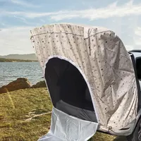 Tendas e abrigos, porta-malas do carro de sol do sol à prova de chuva à prova de chuva titular do toldo para a turnê autônoma churrasco de camping ao ar livre de pesca UV