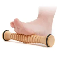 Otros artículos de masaje Rodillo de pie de madera para alivio de la fascitis plantar La herramienta de tejido profundo estrés rpler alivia L221124