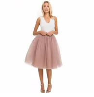 New arrival Puffy 7 Layers Tulle Skirt fashion Style High quality Skirts Womens Pleated Skirt high quality custom made skirt3189850
