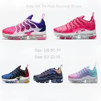 Toddler Babys Kids TN Plus Vapormox Cushion Running Shoes Infants Aqua Sports Surface Breathable SE Live Together Play Pink to Pur186k