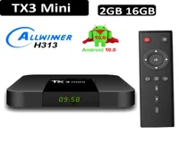 Android 10 OTT TV Box Tx3 Mini Allwinner H313 Quad Core 1G 8G 2GB 16GB 4K Smart Streaming Media Player9716077