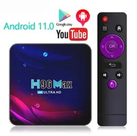 H96 Max V11 Android 11 TV Box RK3318 4G 64G Bluetooth 40 Google Voice 4K 24G 5G SMART SET TOP BOX5522477