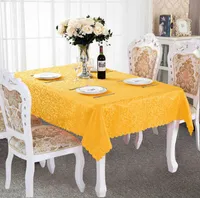 Table Cloth Rectangle Jacquard Wedding Table Cloth Polyester Damask Table Cover Wedding Party Restaurant Luxury Dining Tablecloth 4394356