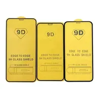 9D Full Cover Tempered Glass Phone Screen Protector For iPhone 14 13 12 11 pro max 7 8 plus Samsung Galaxy A13 A33 A72 S20FE M20 4G 5G