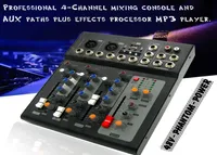 Effet professionnel 2 canaux mono 4 canaux karaoke microphone dj mixeur mixeur mixeur usb processeur numérique Musique de processeur EF6145349