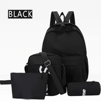 Men's And Women's Backpack Female Korean Version Of The New College Wind Backpack Campus Leisure Wild High School Studen295W