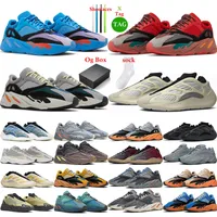2023 men running shoes 700 v2 v3 Hi-Res Red Blue Fade Azure Carbon Solid Grey Utility Black Wash Orange womens mens runner outdoor trainers