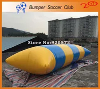 5 m Length air bouncer inflatable trampoline Inflatable Water blob inflatable water catapult jumping air bag for