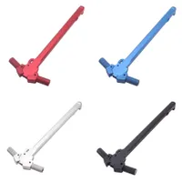 Style New Cnc Aluminum Cocking Charging Handle Extended Latch for 5.56 Gbb M4 ar15 Series Airsoft