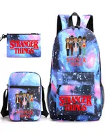 Stranger Things Galaxy Space Backpack Bolsas escolares luminosas para adolescentes chicas de viaje Viajes Sacksack Kids Daily Book Bols1714052