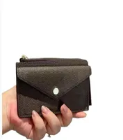 Дизайнерский кошелек модный женский женский мини -Zippy организатор бак для держателя кредитной карты монеты кошелек Coum Cordes Bags Sags Clutch Wallet8997281