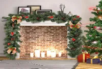 18M Christmas Decor Rattan Artificial Flower Tree Ornament Outdoor Garland Wreath Pendant Xmas Party Supplies Door Stairs Decor L5581877