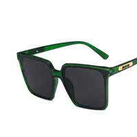 Sunglasses Classic Square Plastic Glasses Men And Women Fashion Mirror Outdoor Luxury Retro Eyeglasses Uv400
