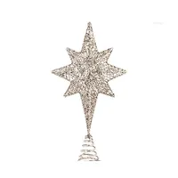Christmas Decorations Christmas Decorations 1Pc Eight Pointed Star Tree Topper Xmas Ornament For Home Party Projector Decoration Top Dhqjh