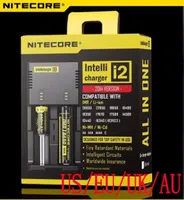 NEW Nitecore I2 Universal Charger for 16340 18650 14500 26650 Battery E Cigarette 2 in 1 Muliti Function Intellicharger Recha8362566