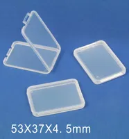 45 mm PP Hülle CF Kartenhalter Kunststofflagerfall Transparent Speicherkartenhalter MS Slim Storage Box für TF SD CARD CASE3566455