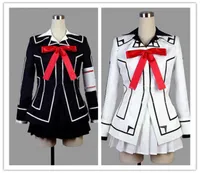 Wholespecial Vampire Knight Yuki Cross Vestido negro o blanco Cosplay Disfraz Uniforme3565803