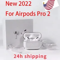 Para AirPods Pro 2 AirPod 3ﾺ Acess￳rios para fones de ouvido Solid Silicone Chete Protective Earphone Capa de 2ﾪ gera￧￣o Caixa de choque sem fio de carregamento sem fio