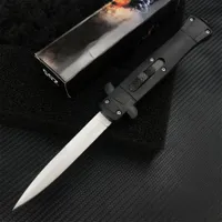 US Italian Stiletto Mafia 9.5Inch Automatic Knife UTX85 UT70 Exocet Benchmade BM 535 537 539 560 550 555 5700 Hunting Pocket Survival Godfather 920 3407 Auto Knives