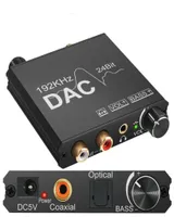 New 192kHz Digital to Analog Audio Converter With BassVolume Control 35mm Jack5233126