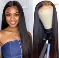 4x4 Mink Brazilian Virgin Hair Lace closure Human Hair Wigs For Black Women Brazilian Straight Lace Front Wigs Gaga Queen9607658