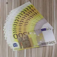 Koleksiyon Money Prop Kopyala 200euros Business Bank Play Nightclub Paper Film Fake Note Gerçekçi Çoğu 11 FHVGG