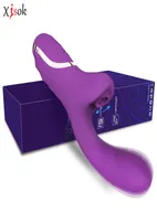 Sexy Costumes Powerful Clitoral Sucking Dildo Vibrator Female For Women Tongue Licking Sucker Clitoris Stimulator Sex Toys Goods f5692072