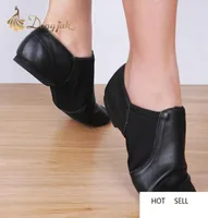Sapatos de dança latina de couro genuíno para mulheres Sapatos de balé Professores039s Excercise Shoe8195996