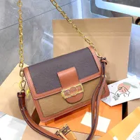 Shoulder Bags DAUPHINE fashion chain handbags crossbody women Luxurys Designer Leather hobo Totes Messenger bag Wallet 4ICW