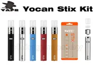 100 Original Yocan Stix Starter Kit 320mAh Portable Juice Vape Pen 510 Thread with Adjustable Dry Herb Wax Pen DHL 4796984