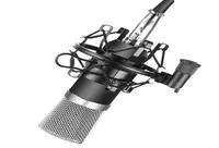 Кардиоидные конденсаторные микрофона Set Pack Mic Kit Kit DualDiaphragm Capsule Studio Recording трансляция Sideadress Mike Recording Live 9229859