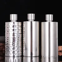 Hip Flasks Cylindrical 304 Stainless Steel 18oz500ml Bottle Alcohol Flagon Pot 304 Material Can Store Liquor 221124