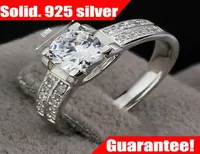 Anelli per matrimoni gioiello gioiello gioiello per donne regalo GF 100ct Delicate Diamond Accent 100 925 Silver Lady Ring RI1009687732128