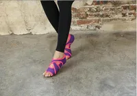 أحذية الرقص الحديثة لليوغا الحدود لليوغا للياقة احترافية 5 أصابع الجوارب اليوغا البالغة 7088458