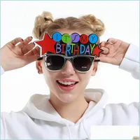 Other Event Party Supplies Its My Birthday Sunglasses Banquet Decorate Creative Funny Glasses Siery Masquerade Ball Prop Event Par Dhxpj