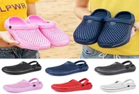 Newbeads Summer Men and Women Crocks Sandals Hole Shoes Beach Flat Sandals Slippers Садовые туфли повседневные домашние пары Slippers201O9343567