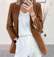 Two Piece Dress Womens Ladies Cardigan Temperament Slim Solid Color Casual Small Suit Jacket6763106