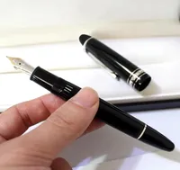 Limited Edition 149 Piston Fountain Pen Black Resin and Classic 4810 GoldPlating Nib Business Office Writing Ink Pens With Serial9240711