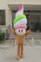 2019 factory new EVA Material ice cream Mascot Costumes Cartoon Apparel Birthday party Masquerade
