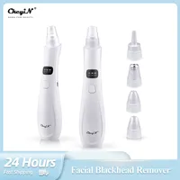 Face Care Devices CkeyiN Blackhead Removal Electric Acne Cleaner Nose Deep Cleansing Spots Pore Vacuum Remover Skin Machine 221124