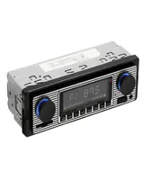 Outros eletrônicos de automóveis Bluetooth Rádio Vintage Dual Mp3 Player FM Tuner Estéreo USB AUX Classic Car Retro Receptor de Áudio Speak