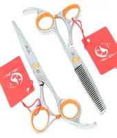 5 5Inch 6 0Inch Meisha Professional Hairdressing Scissors Kits Hair Cutting Scissors Thinning Shears JP440C Barbers Tijeras Haircu